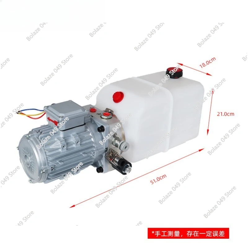 220V/380V 1.1Kw hydraulic power unit assembly basketball stand lifting column hydraulic pump station