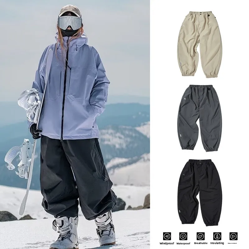 ice-deee-2025-men's-snowboard-pants-casual-trousers-waterproof-windproof-wear-resistant-warm-polyester-fabric-skiing-wear