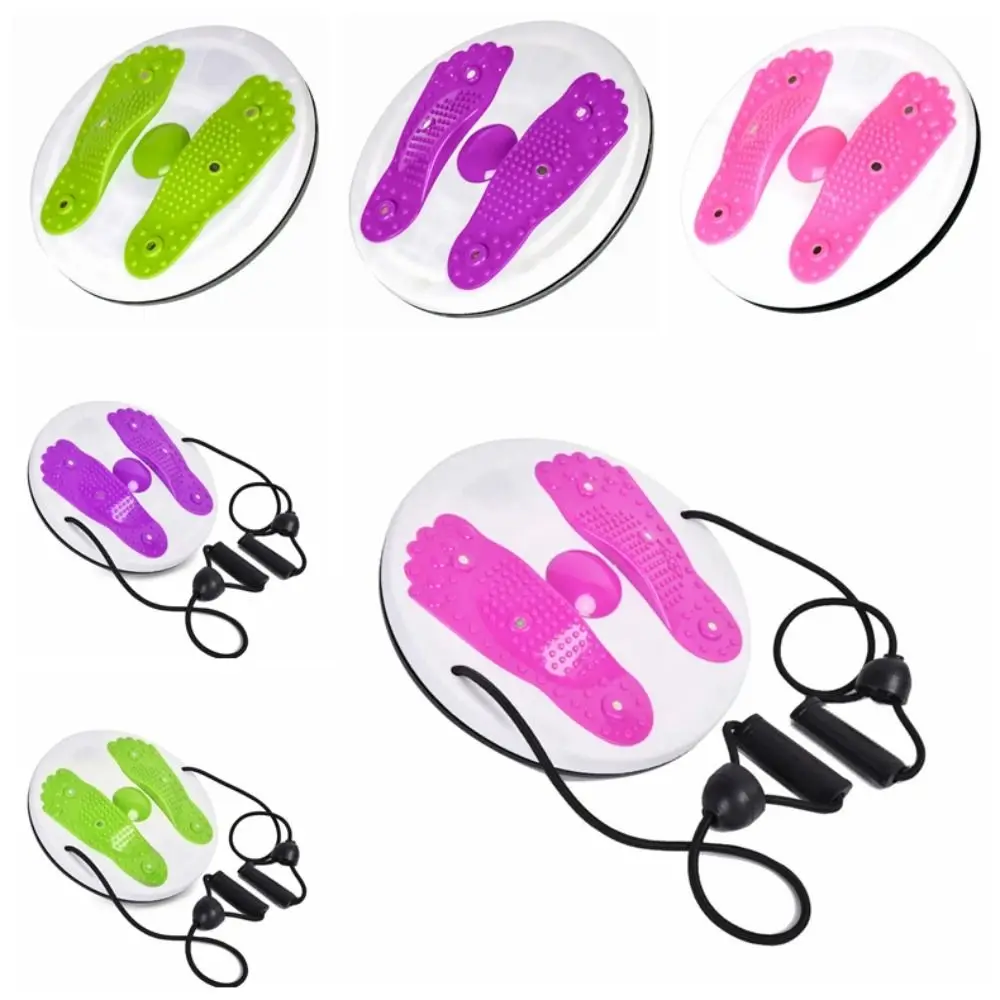 Plastic Waist Twisting Disc Portable Healthy Foot Massage Plate 27.5cm Magnetic Core Exercise Turntable Muscle Building