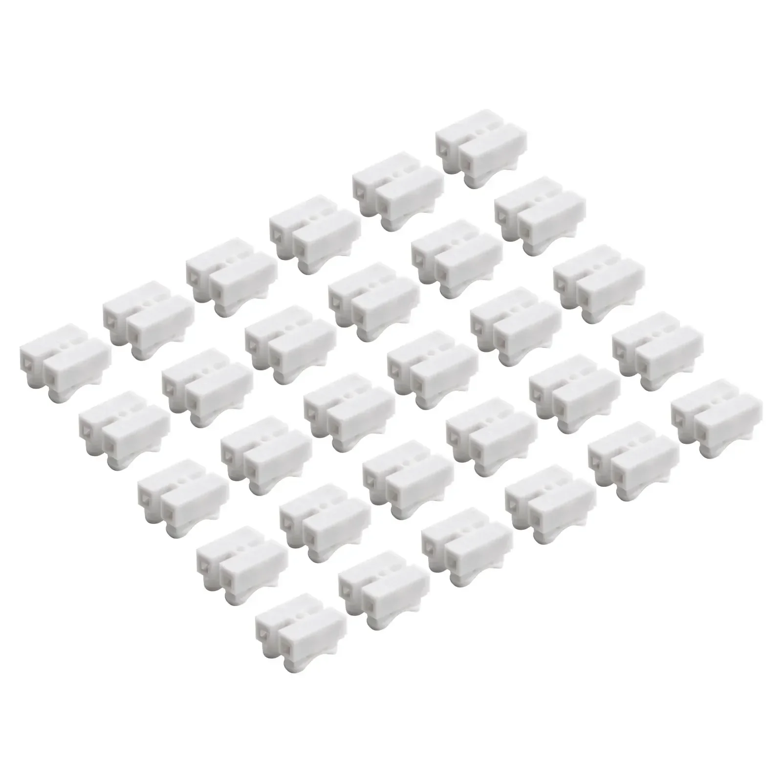 LED Strip Light Terminal Block  30Pcs CH2 Spring Quick Wire Connector  Easy And Reliable Connection  No Screw Required