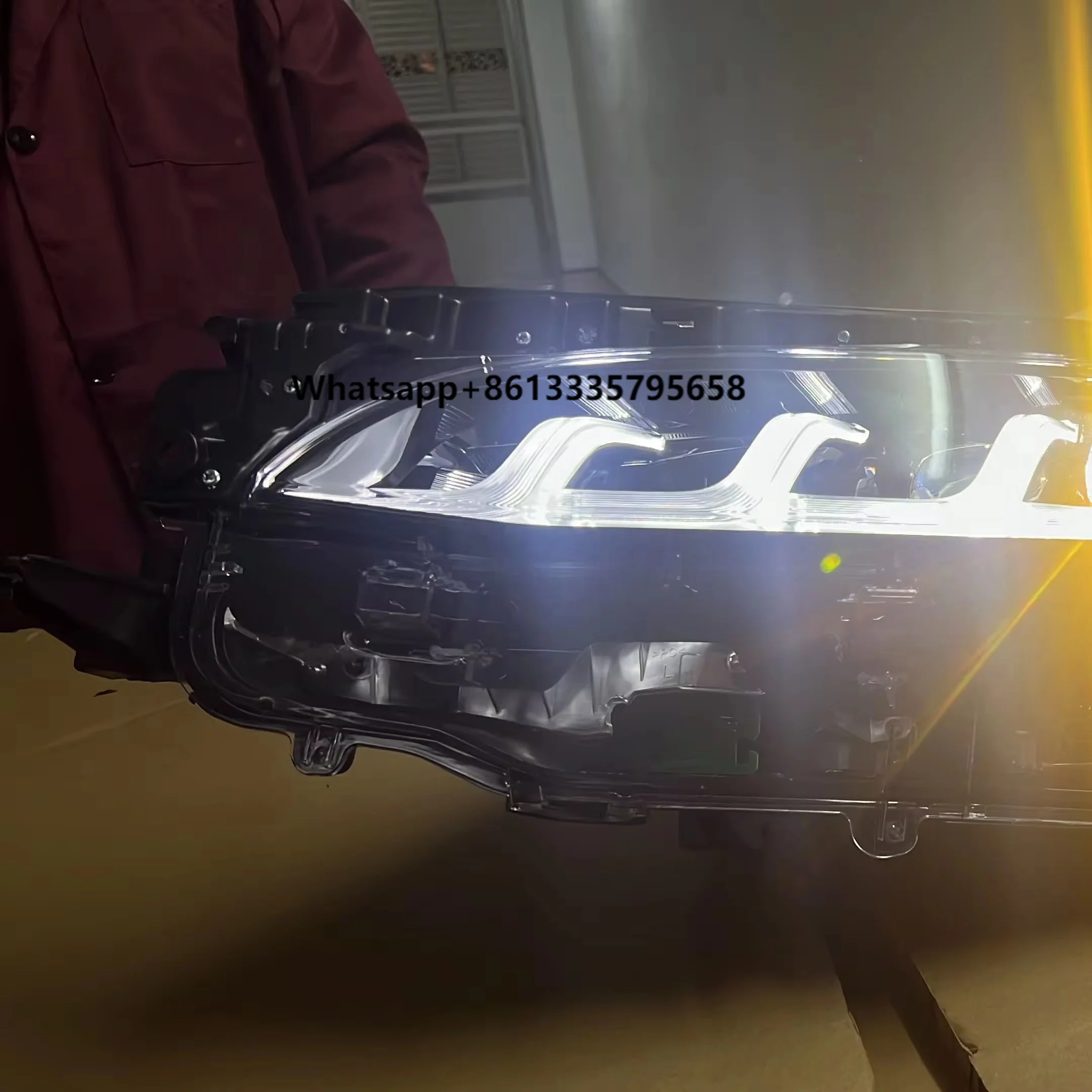

Car Bumpers LED Lights Fortuner Bodykit Thailand 2019 2020 for To_yota Fortuner to GR Body Kit