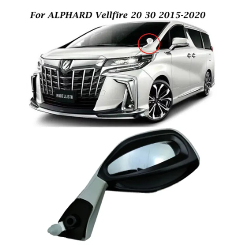 

Автомобильное Зеркало для слепых зон, правая левая боковая панель для Alphard Vellfire 20 30 2015-2020