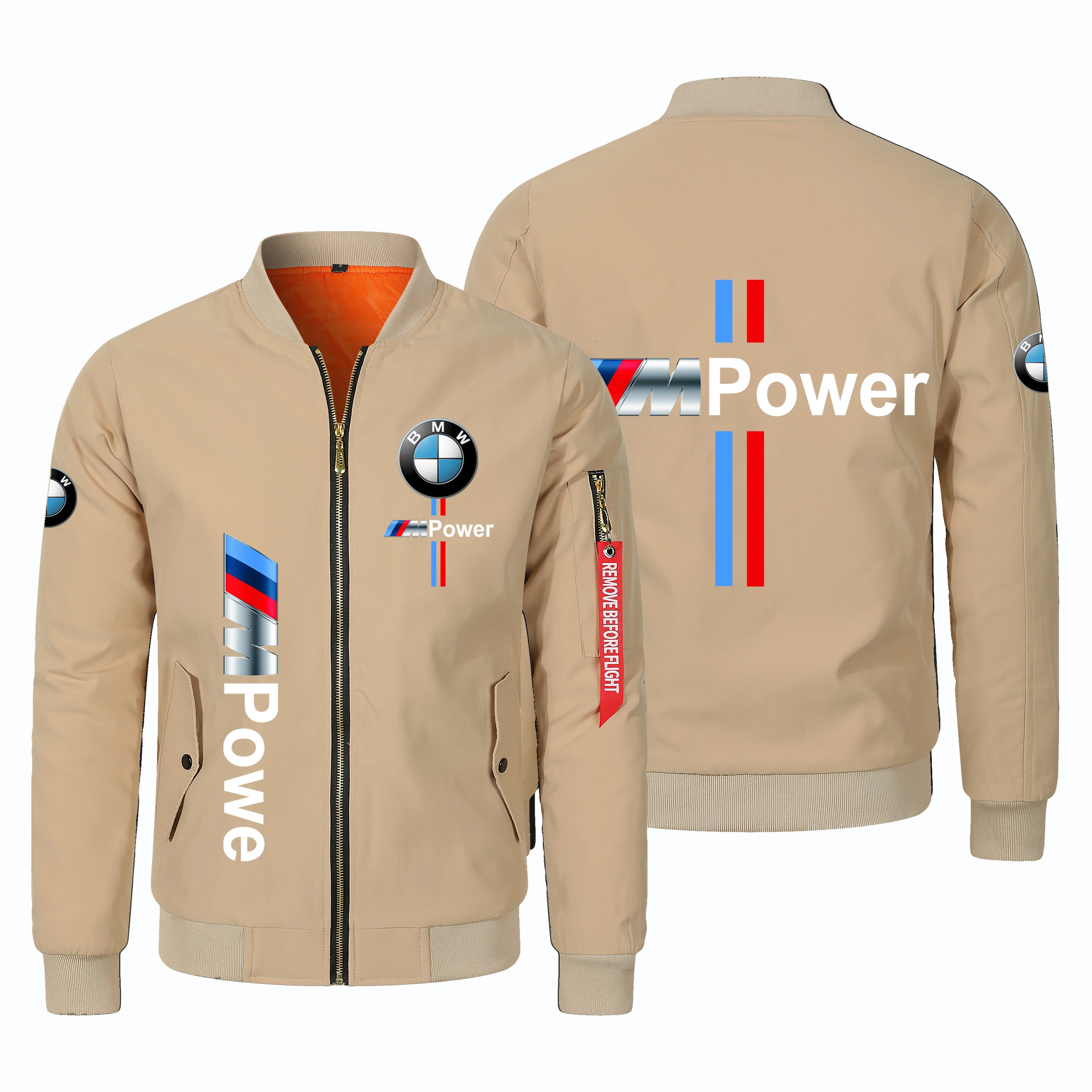 Casual And Minimalist BMW Fleece Jacket Men's Racing Clothing BMW Jacket 2025 New Cutdoor Sports Ctorcycle Zipper Jacket