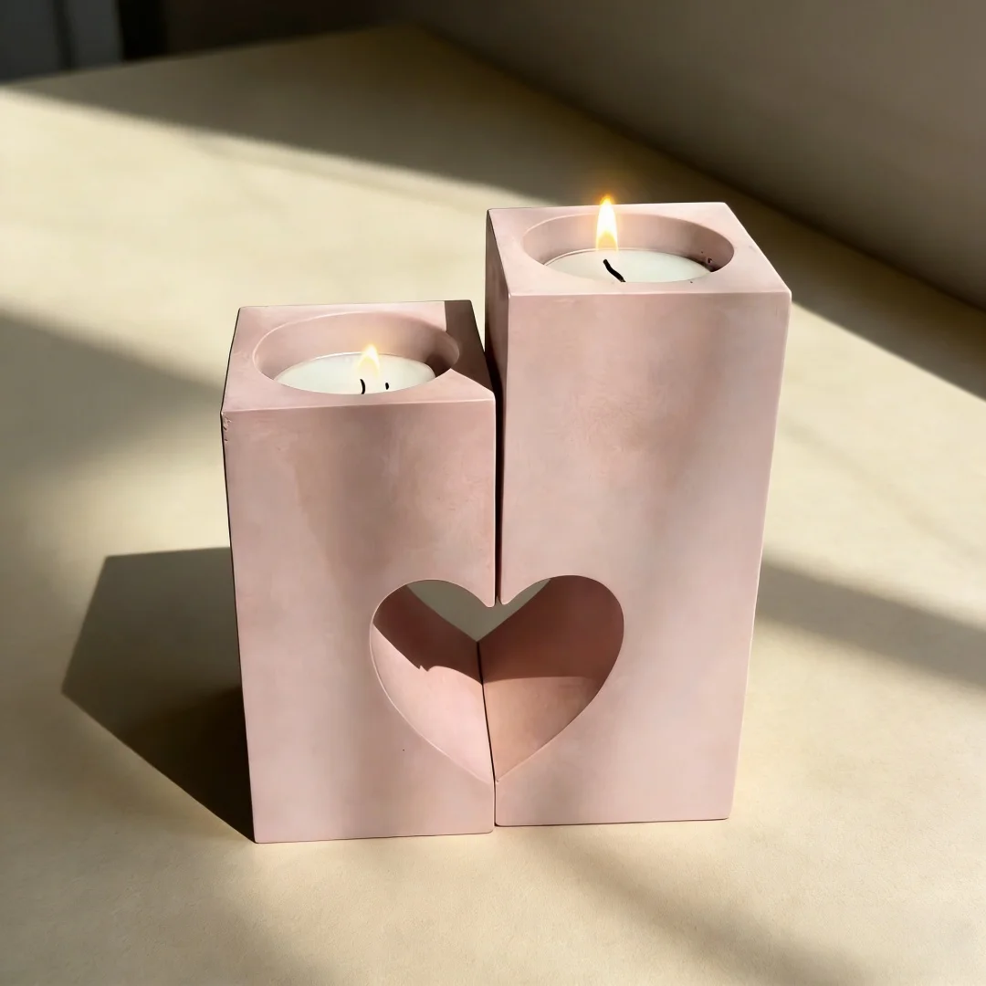 Split Square Heart-…