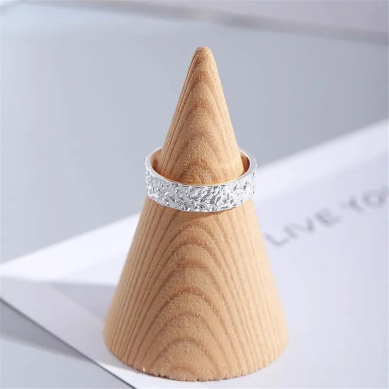 New Fashion Creative Tree Pattern Rugged 925 Sterling Silver Jewelry Personality Geometric Branch Exquisite Opening Rings R251