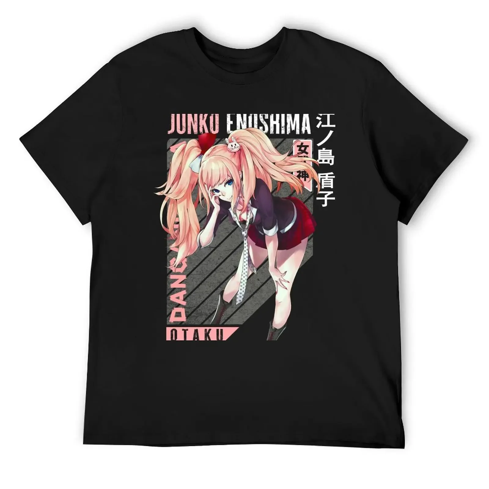 

Junko Enoshima T-Shirt oversizeds graphic t shirts graphics anime clothes vintage t shirt men