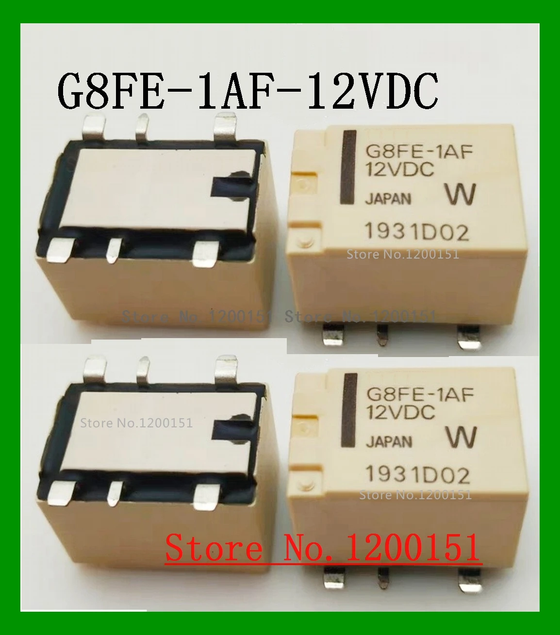 G8Fe-1A7F 12Vdc G8F…