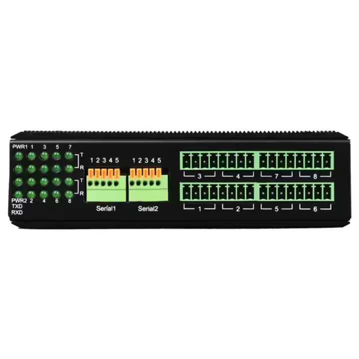 محور صناعي ذو 8 قنوات RS485 RS232 RS485 إلى محور المحول التسلسلي