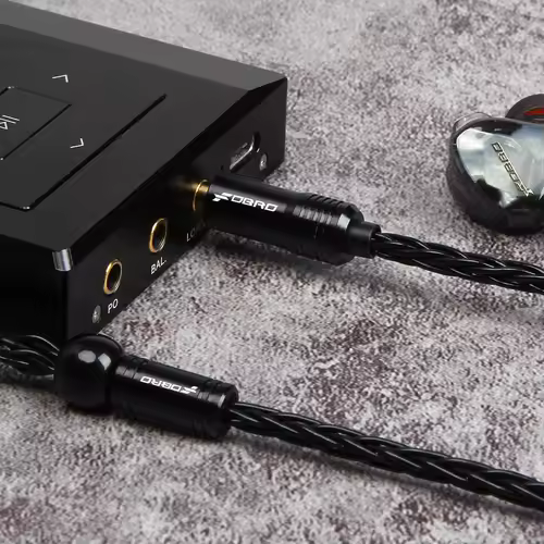 8core MMCX 2Pin 0.78mm A2DC Silver Plated Earphone Cable  3.5mm Balanced Headset Audio Jack Cable For SE315 SE425 LS50 LS70 E40 - Image 5