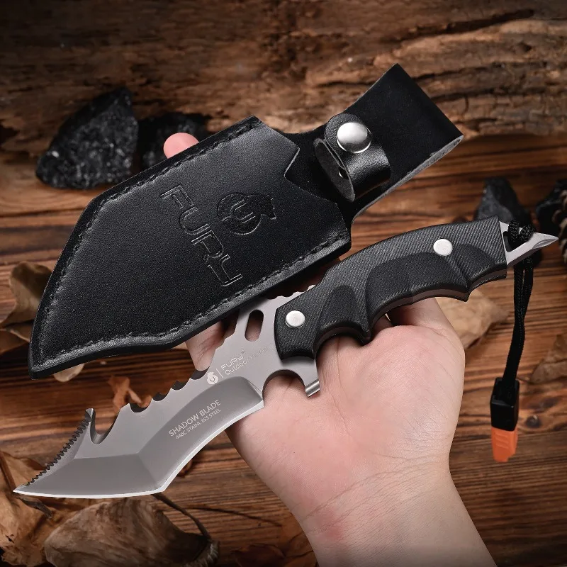 Multifunctional Outdoor Survival Knife with Screwdriver for Diving Hiking Camping 5Cr15 Steel Tactical Tool