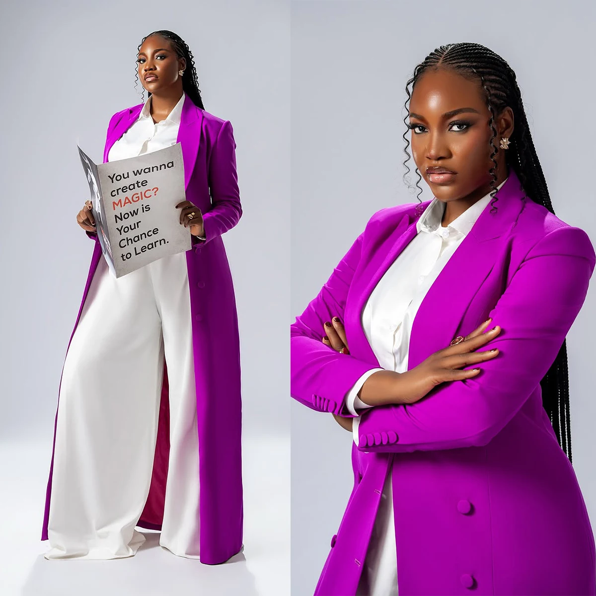 

Plus Size Women Long Dress Blazer Design Business Party Ladies Blazer Formal Wear One Piece Customized