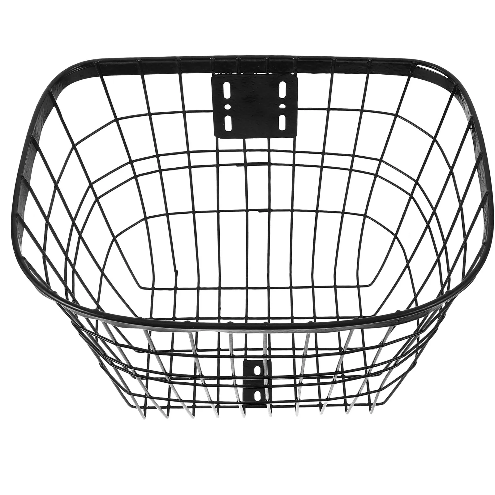 

Heavy Duty Iron Bicycle Front Basket for E-Bikes Knee Scooters Mobility Scooters Easy Install Removable Bike Accessories Basket