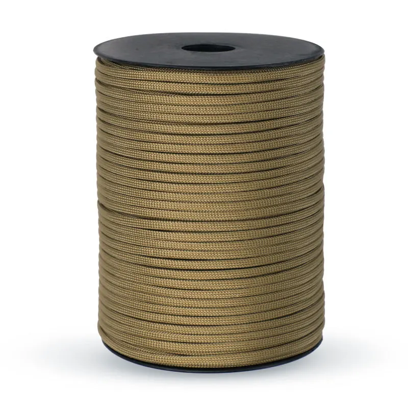 9-Kern-650lb-Paracord 30/50100m Durchmesser 4mm Militärstandard-Fallschirmseil Zeltzubehör für Survival-Armbänder DIY-Herstellung