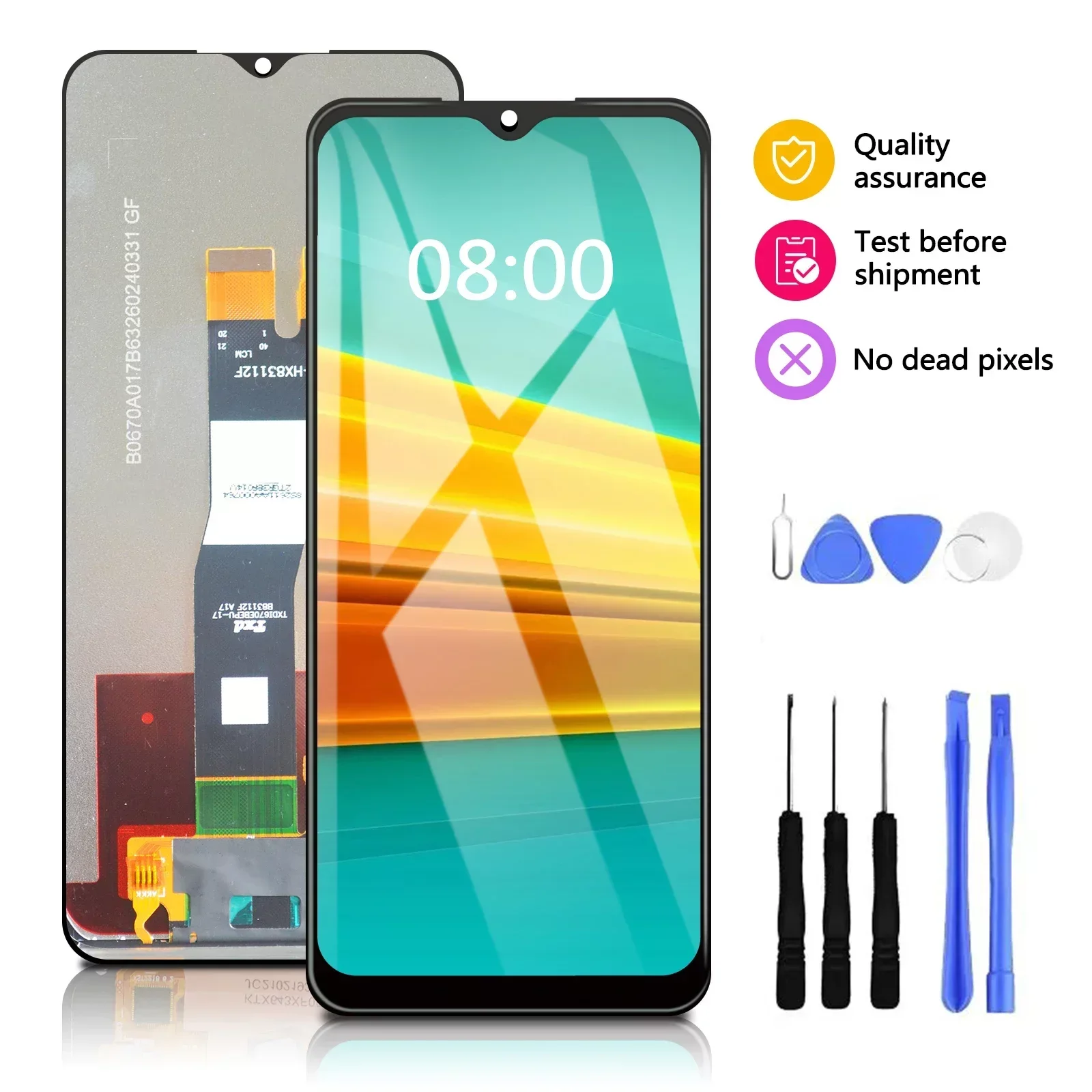 SAMSUNG A05S SM-A057F, tampilan LCD layar sentuh pengganti Digitizer 6.7 inci