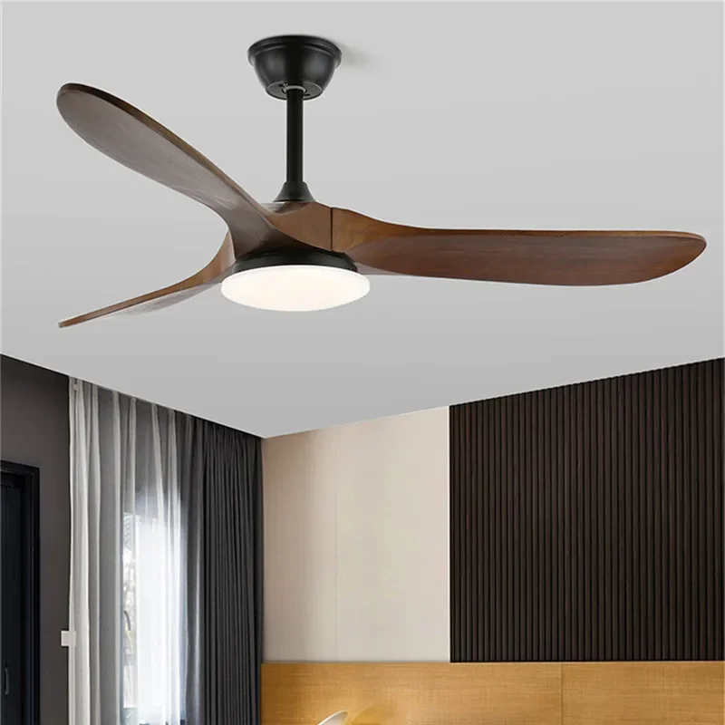 ABEL Modern Fan Light Luxury Living Room Restaurant Bedroom Study LED Ceiling Fan Light Remote Electric Fan Light