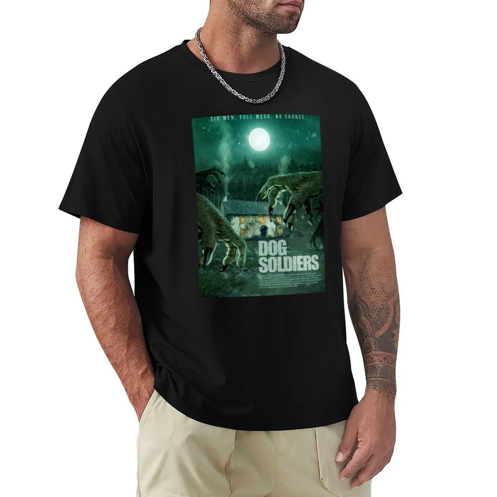 DOG SOLDIERS original poster art T-Shirt Plus Size All Match Tee Shirt