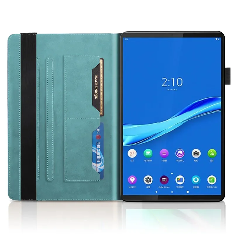 Sprawa dla Lenovo Tab M10 FHD Plus M10Plus 10.3 tb-x606x 3D drzewo tłoczone Tablet pokrywa dla Funda Lenovo Tab M10 Plus 3. Generacji przypadku