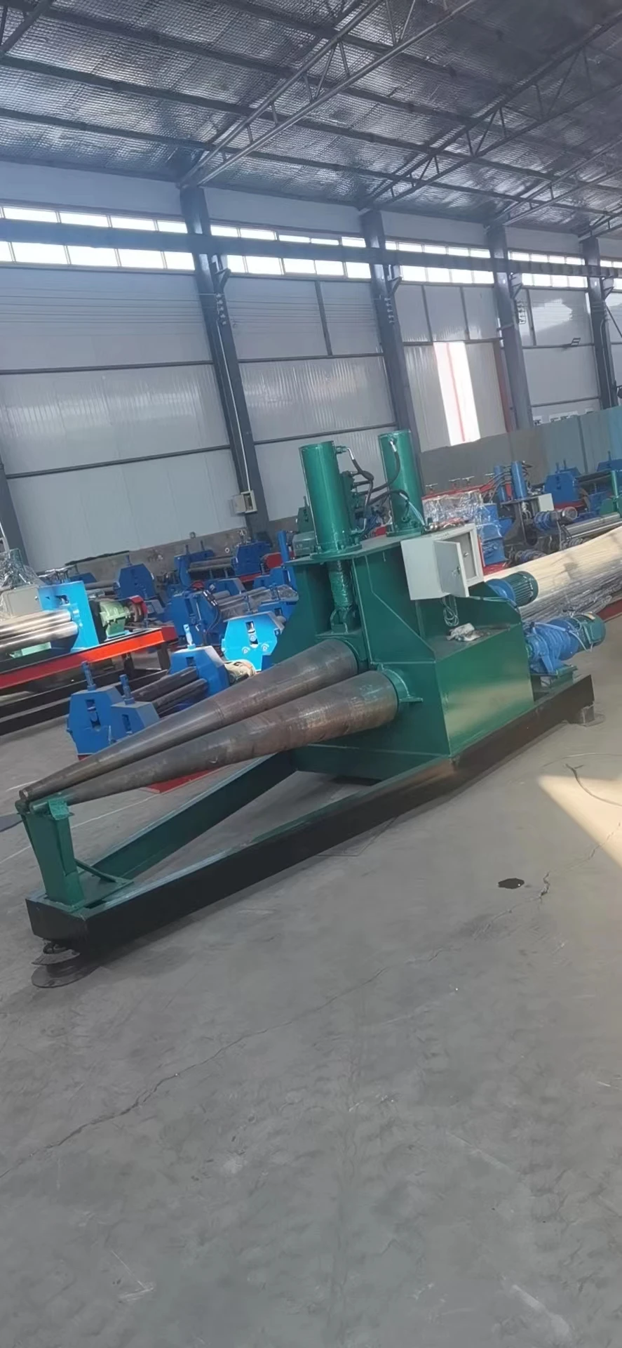 Factory Direct Sales Hydraulic Cone Barrel Cover Plate Rolling Machine Metal Funnel Bending Forming