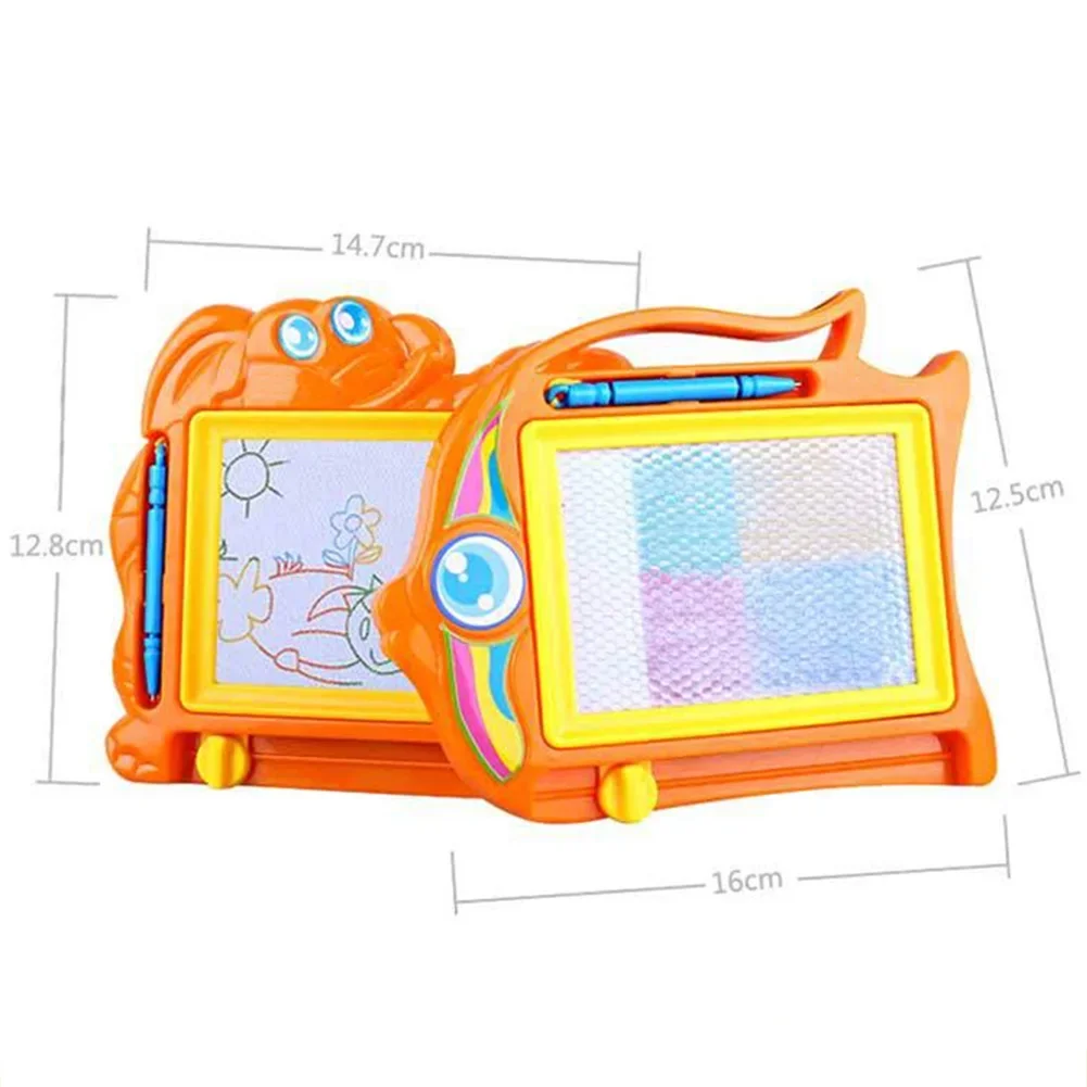 Erasable Graffiti Board Toy para crianças, escritor de desenhos animados infantis Magic, prancheta magnética, educacional, brinquedo de educação precoce