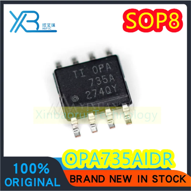 (4/20pieces) OPA735AIDR OPA735AID Parts Identification OPA735A Operational Amplifier SOP8 100% Brand New Original Fast Shipping