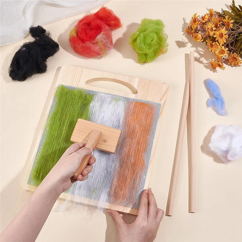 ABKJ-16Pcs Needle Felting Tools Poking Felting Needle Handles Replacement Punch Needle Holder Wool Felting Needles Handles