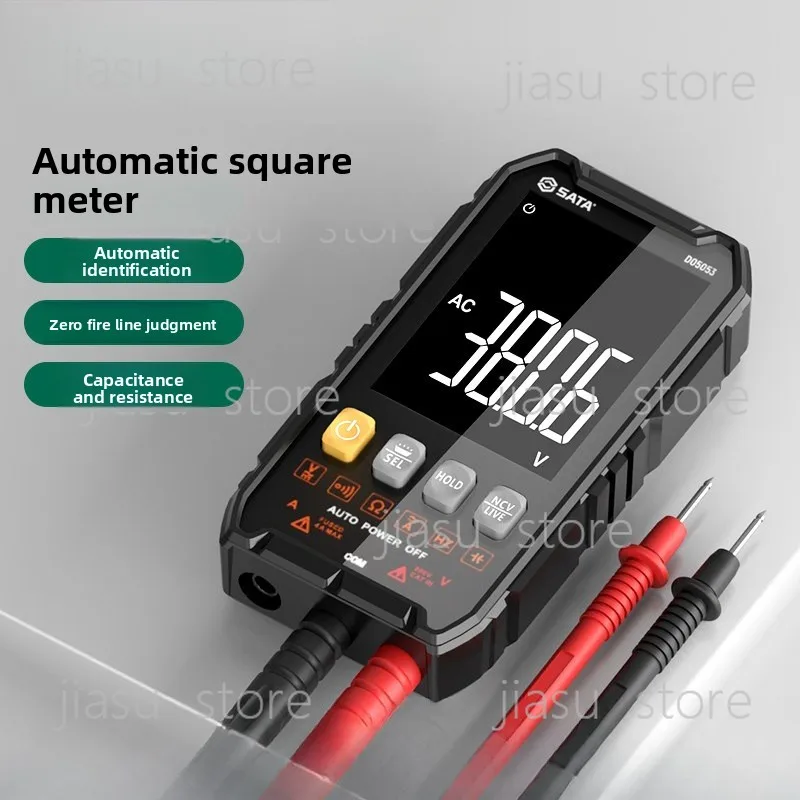 

Digital multimeter, high precision, small, portable, intelligent, fully automatic, for maintenance
