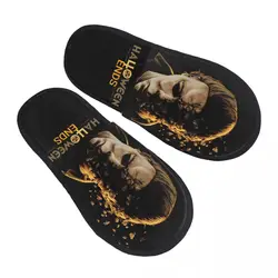 Michael Myers Knives Soft Scuff With Memory Foam Slippers Women Halloween Horror Film Ends Hotel House Shoes