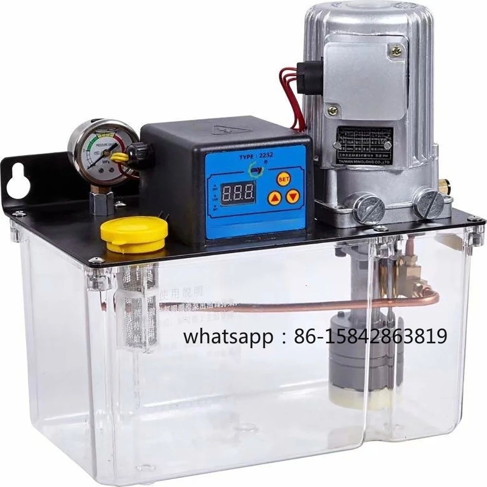 

Электрический смазочный насос 3L 220В/380В для ЧПУ, насос для подачи смазки и масла