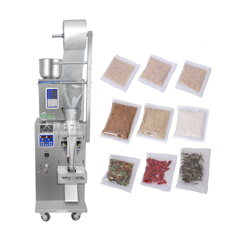 

DZD-220 Multifunction Hot Sale PVA Film Filter Paper Ginger Garlic Powder Herb Packing Machine