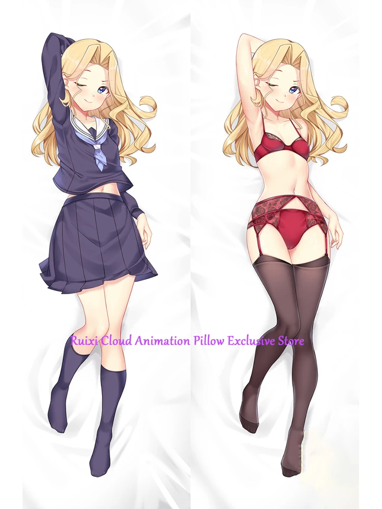 

Dakimakura Anime Pillow Cover Alice Nonoyama Double Sided Print 2Way Cushion Bedding Gifts