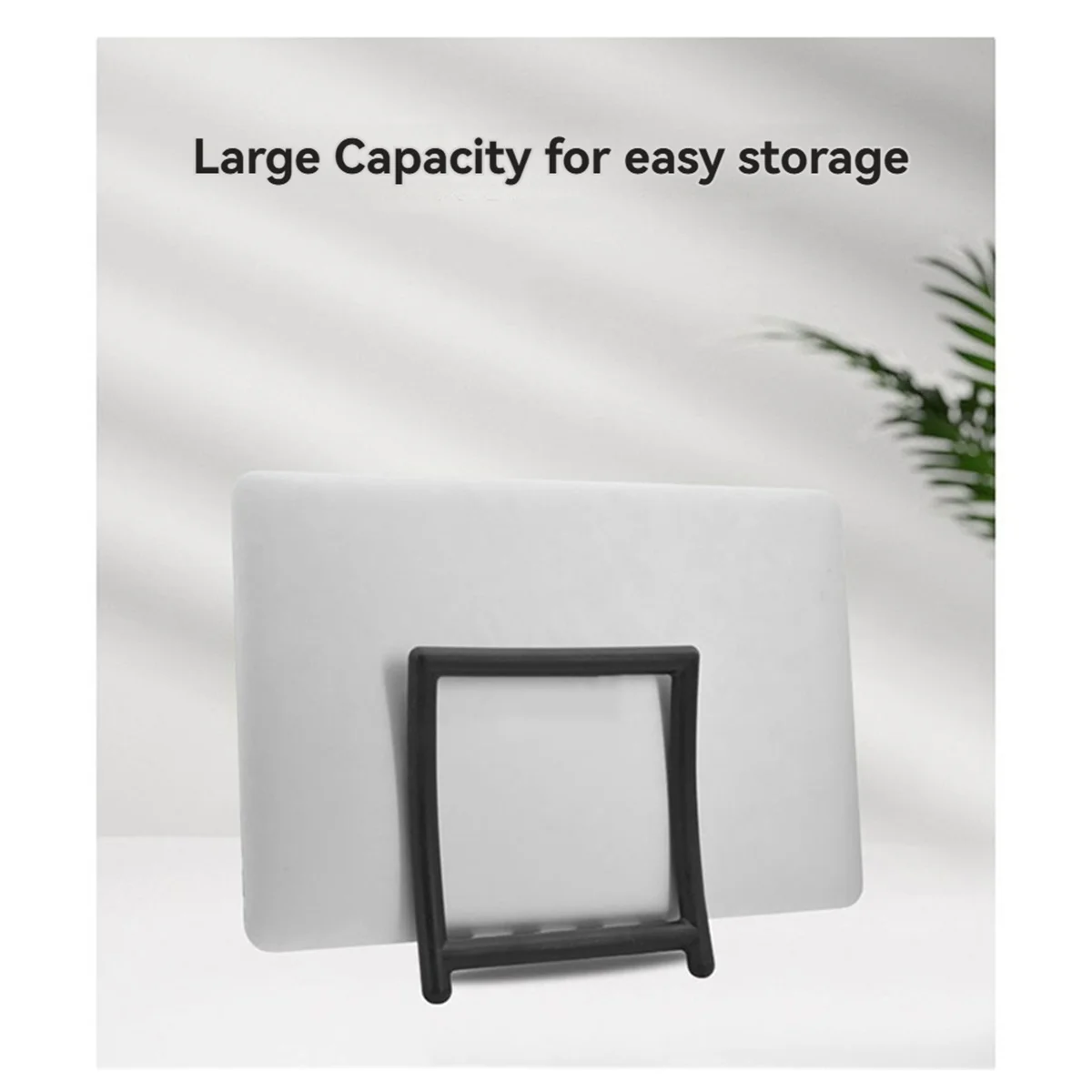 RISEN Laptap Stand Napkin Holders Desktop Standing Serviette Rests Plastic Magazine Stand Kitchen Chopping Board Rack