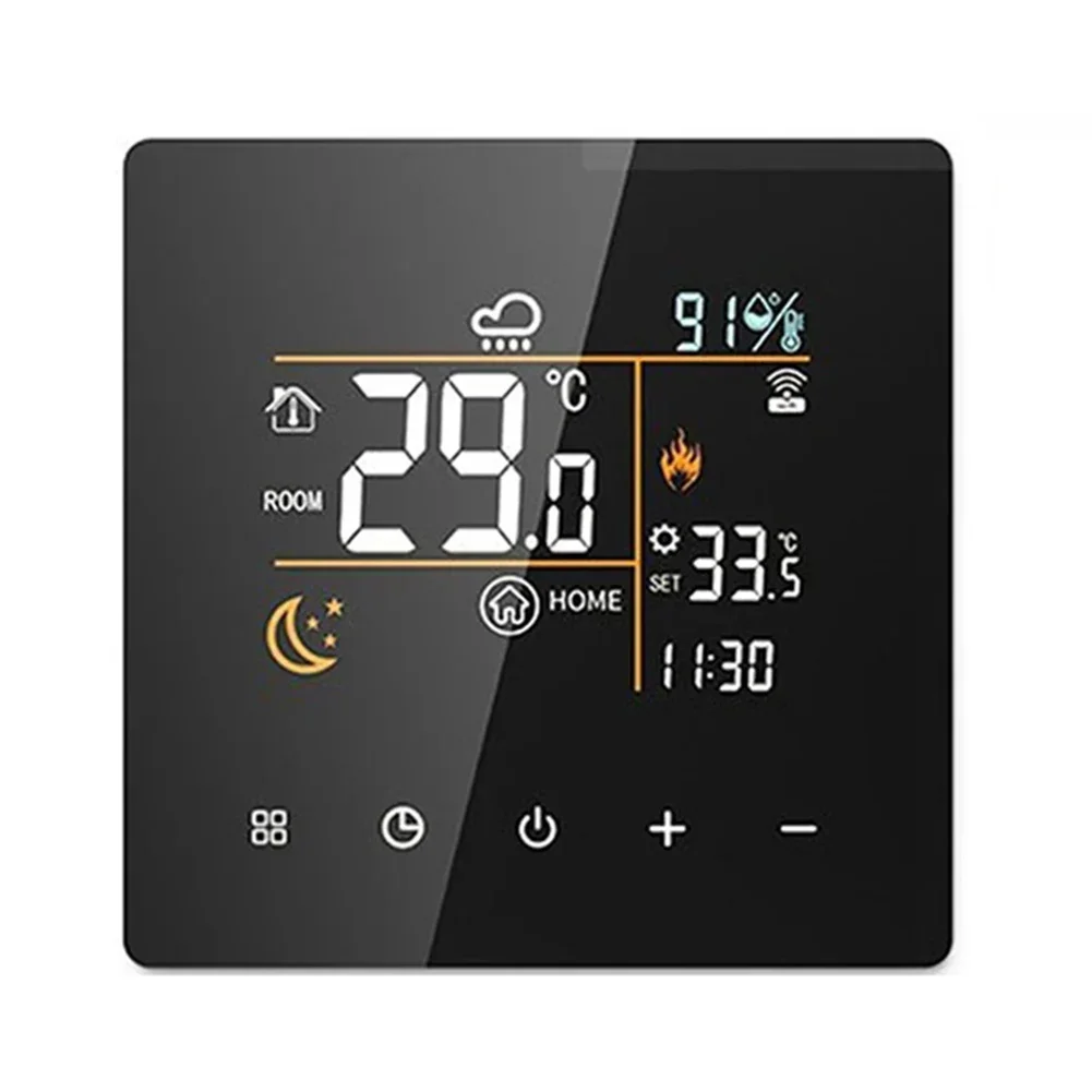 WiFi Remote Control Thermostat Temperature Monitor WiFi Thermostat Programmable Heating Schedule Remote Control