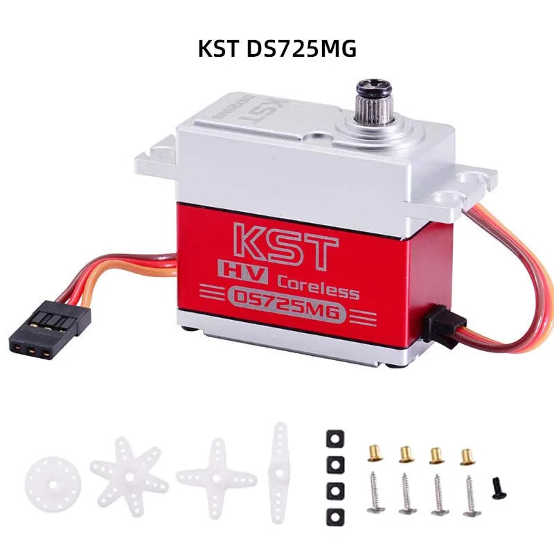KST DS725MG High-Pressure All-Metal Gear Standard Digital 550-700 Helicopter Cross-Shaft Servo