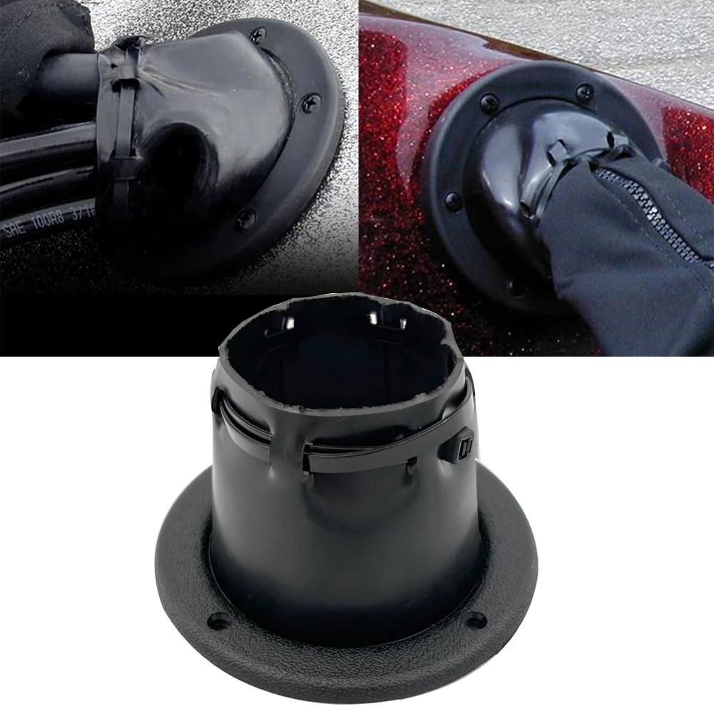 Marine Transom Boat Cable Boot Plastic With Wire Tie Accessories Boat Steering Cable Boot Easy To Use Motorwell