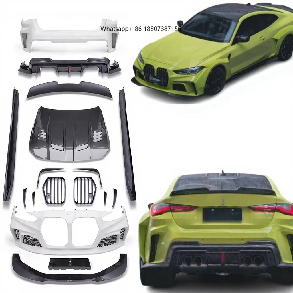Runde Hot Selling forBMW M4 Level Modified CMST Style High-quality Carbon Fiber Body Kit Perfectly Matches the Original Car