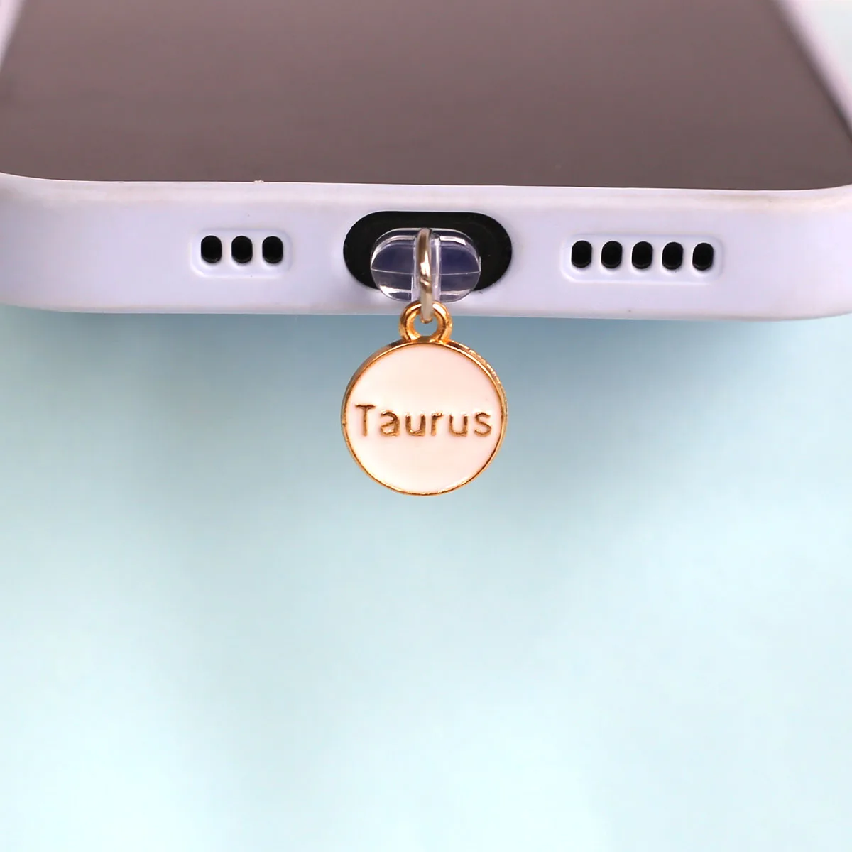 Handy-Staubschutz-Anhänger für die zwölf Sternzeichen, Handy-Zubehör-Dekoration für iPhone 5-14, Staubschutz-Anhänger – Detail 15