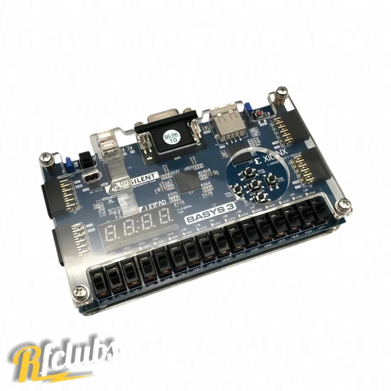 Digilent Basys 3 FPGA Evaluation Board Xilinx Artix-7 Model 410-183 for Education & Digital Logic Design