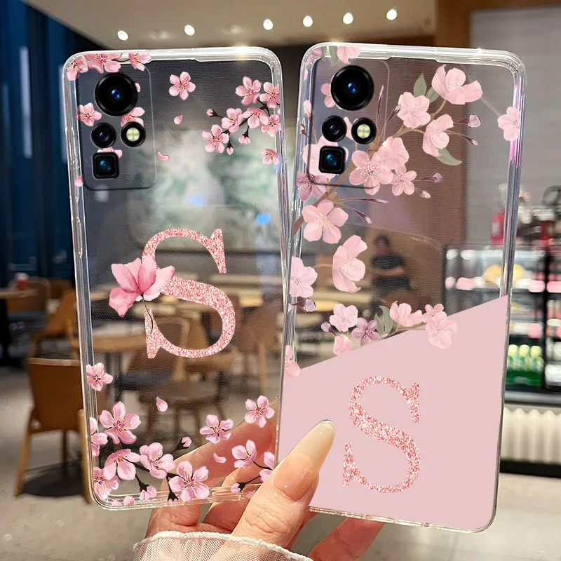 For Infinix Zero X Pro X6810 X6811 Case Transparent Pretty Letter Soft Cover For Infinix Zero Z Neo ZeroX Pro Phone Case Fundas