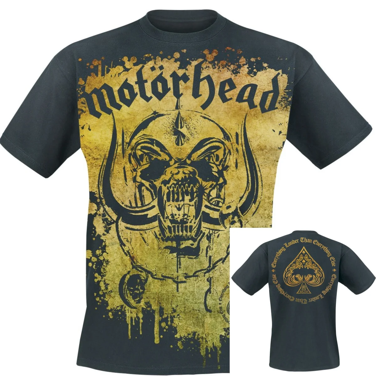 Image of 50 My Name Is Called Motörhead T-Shirt für Männer und Frauen, Vintage-Metal-Rock-Band-Grafik-T-Shirt, Sommer-Streetwear-Top
