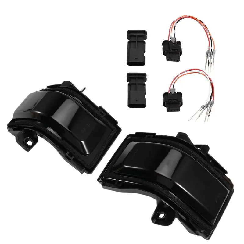 

M49K-Side Mirror Marker Light HC3Z-13B374-A For Ford F150 F250 F350 F450 F550 Turn Signal Light For Ford FL3Z-13B375-CA