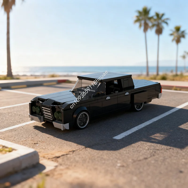 

396 шт. MOC, черная красота, зеленый шершень, город, чемпионат, модель суперкара, строительные блоки, сборка, игрушка «сделай сам», креативный рождественский подарок для детей