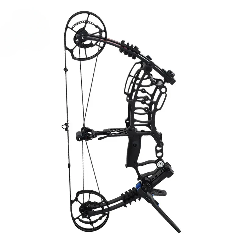 

Dual-purpose steel ball bow compound bow shooting archery competitive outdoor short axis slingshot spot