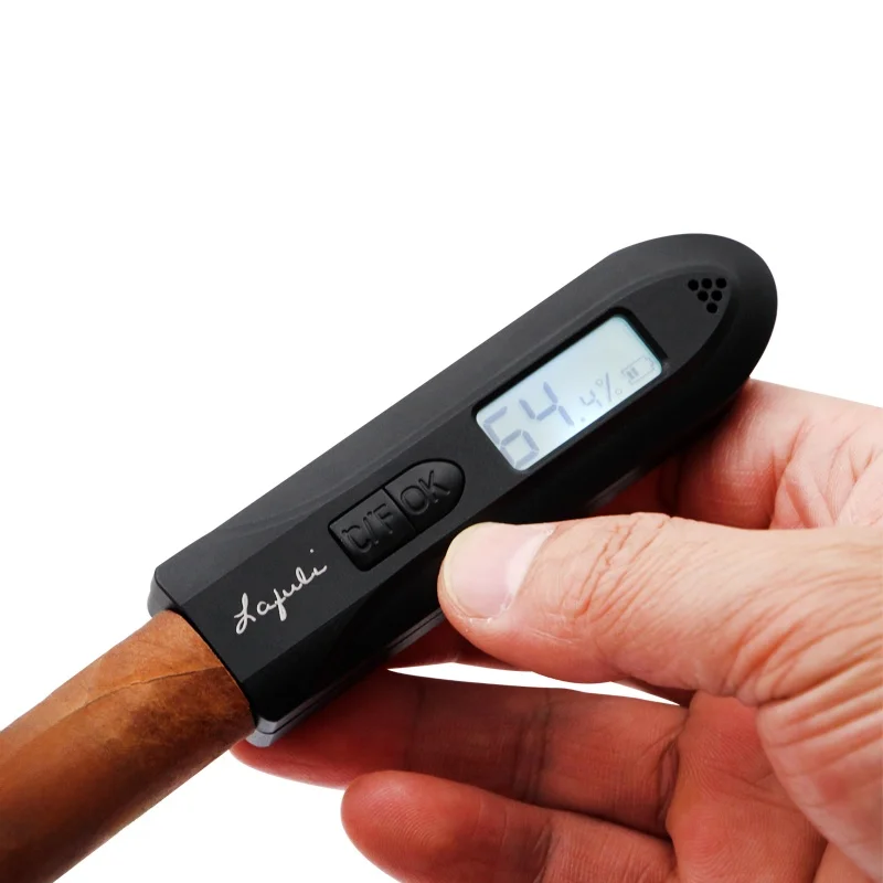 

Электронный термогигрометр Lafuli: высокоточный измеритель температуры и влажности для сигарных хьюмидоров и внутренних увлажнителей сигар