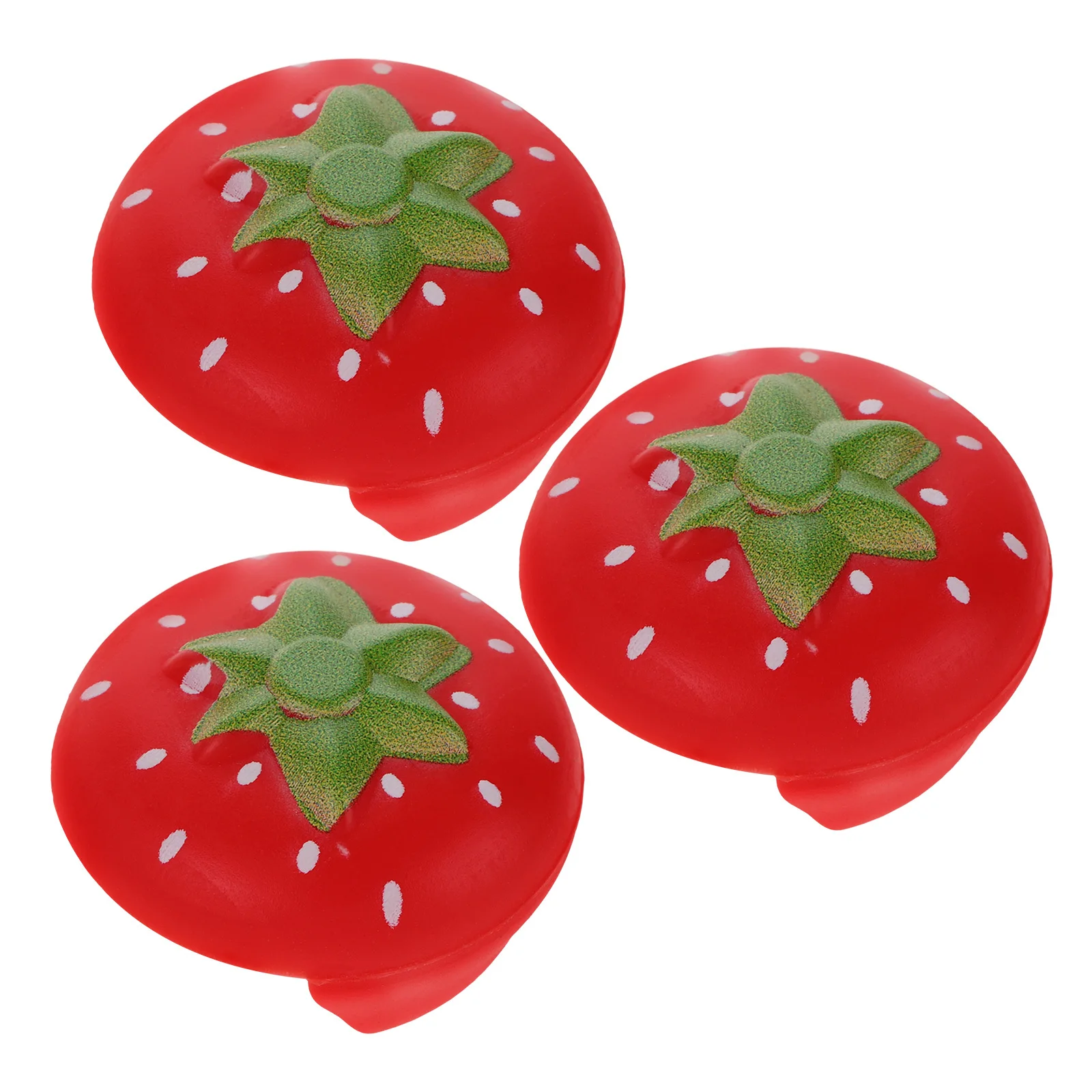 

3Pcs Strawberry Corner Bumpers Baby Safety Furniture Edge Protectors No Tools Required Baby Proofing Corner Guards