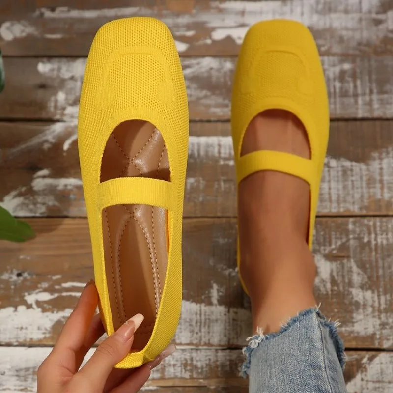 2025 Neue Modische Bequeme Mesh-Flachloafer Retro Atmungsaktive Lässige Damen Leichtgewichtige Flache Schuhe Zapatos De Mujer – Detail 2
