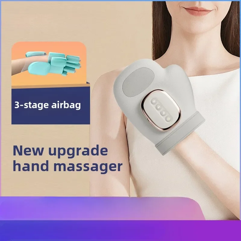 Smart Hand Massager Hand Palm Wrist Joint Heating Compress Air Pressure Split Finger