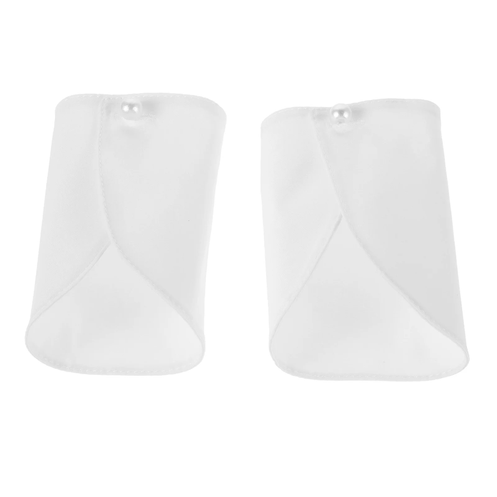 1 쌍 분리형 손목 커프스 가짜 소매 코튼 블렌드 블라우스 용 장식 커프스 스웨터 코트 사무복 패션 액세서리