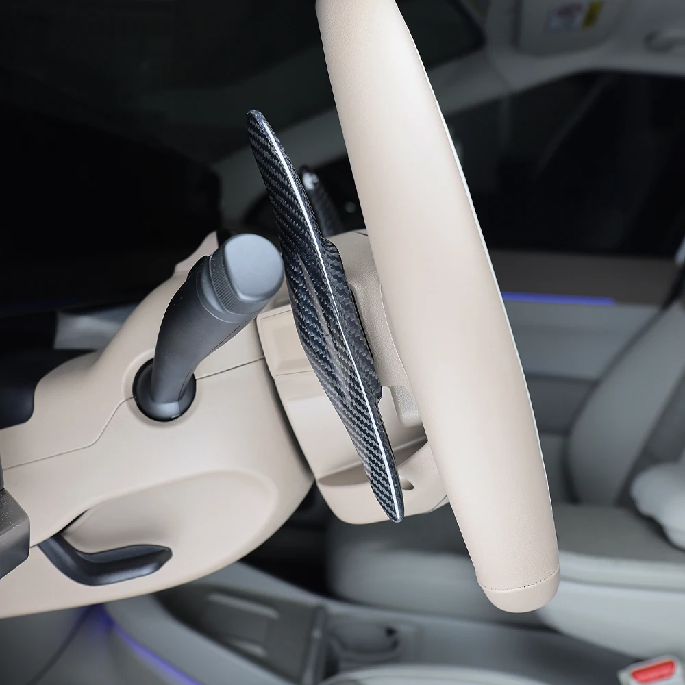 

Автомобильное украшение интерьера, стиль углеродного волокна, удлинитель переключения передач для Kia EV3/EV4 2025 2026 LHD RHD, автоаксессуары