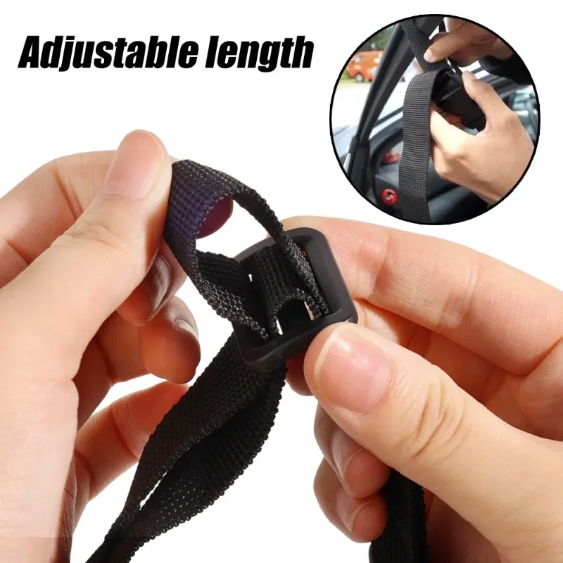 Car Standing Aid Grab Handle Support Grip Adjustable Mobility Aid Disability Elderly car assist tool Car Auxiliary handle strap