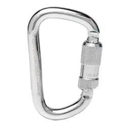 45KN Twist Gate Auto Lock Carabiner Climbing Caving Rescuing Rappelling Durable Outdoor Tools